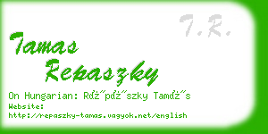 tamas repaszky business card